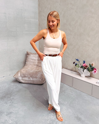 MALI TOP - BEIGE - By Lenz