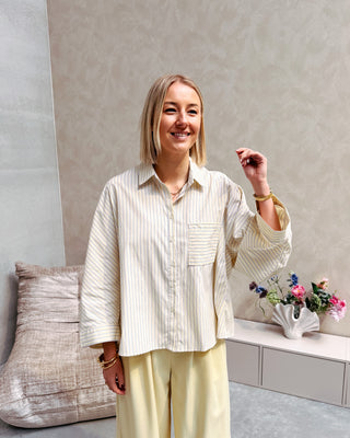 LUMIÈRE STRIPE SHIRT - By Lenz