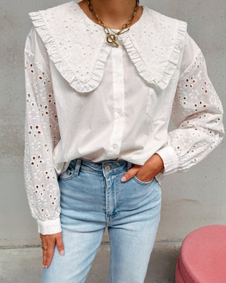 BRIDGERTON WHITE BLOUSE