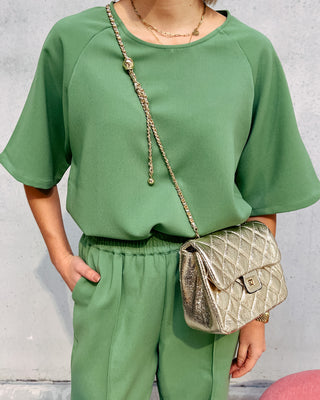 FLORENCE TEE - GREEN - By Lenz