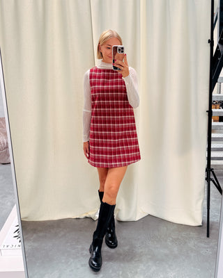 PHOEBE PLAID DRESS