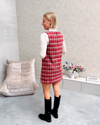 PHOEBE PLAID DRESS