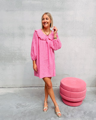 ROBE NICOLETTE 2.0 - ROSE FONCÉ