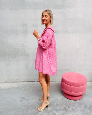 ROBE NICOLETTE 2.0 - ROSE FONCÉ