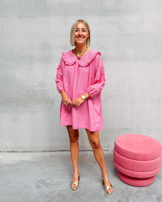 ROBE NICOLETTE 2.0 - ROSE FONCÉ