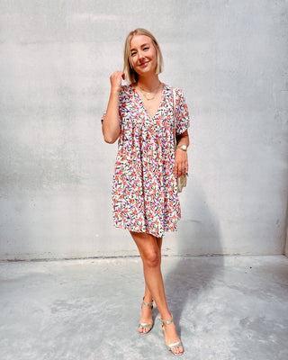 YENTL SUNNY FLOWER SKORT DRESS - By Lenz