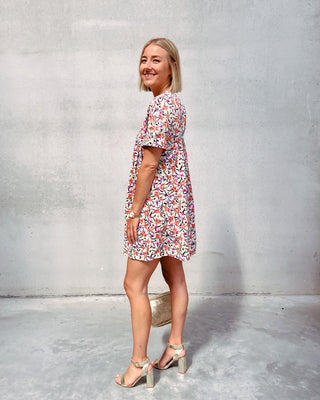YENTL SUNNY FLOWER SKORT DRESS - By Lenz