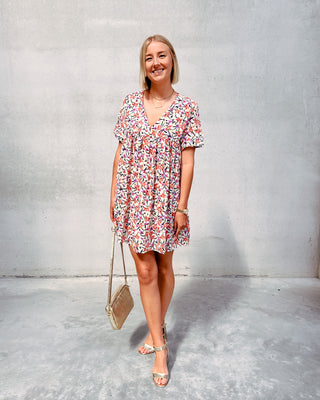 YENTL SUNNY FLOWER SKORT DRESS - By Lenz