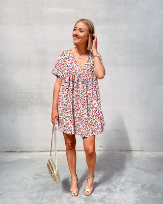 YENTL SUNNY FLOWER SKORT DRESS - By Lenz