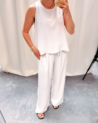 LISANNE LINEN PANTS - By Lenz