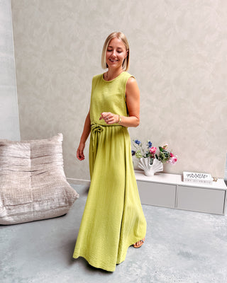 POP OF SUN SET - OLIVE GREEN - By Lenz