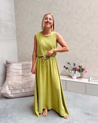 POP OF SUN SET - OLIVE GREEN - By Lenz