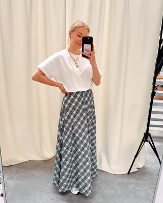 JOLENE CHECK SKIRT - By Lenz