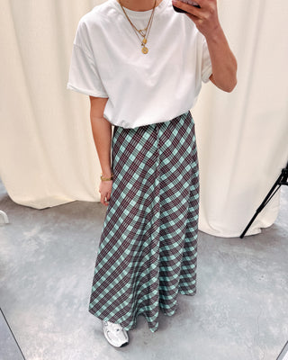 JOLENE CHECK SKIRT - By Lenz