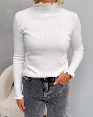CUTEST SOFT BASIC KNIT - ECRU - By Lenz