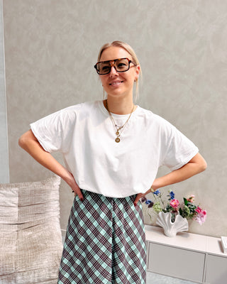 ALBA TEE - WHITE - By Lenz