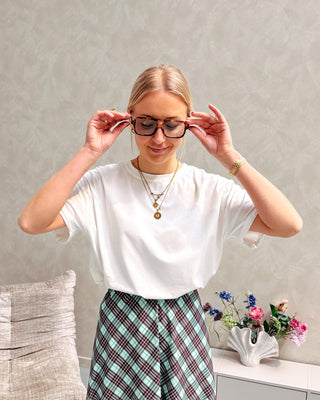 ALBA TEE - WHITE - By Lenz