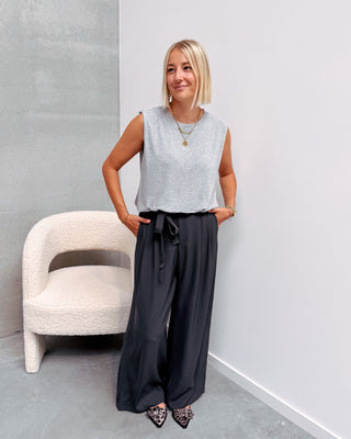 BOBBY CLASSIC GREY PANT - By Lenz