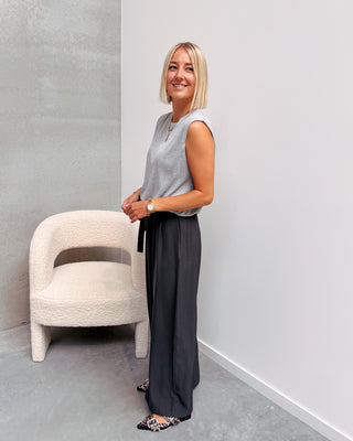 BOBBY CLASSIC GREY PANT - By Lenz