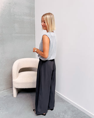 BOBBY CLASSIC GREY PANT - By Lenz