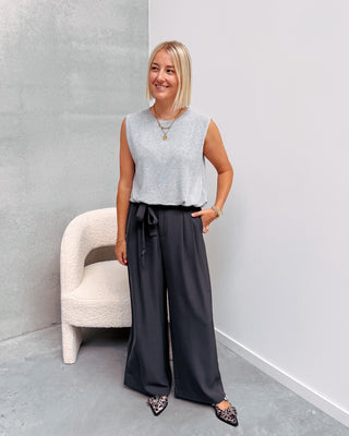 BOBBY CLASSIC GREY PANT - By Lenz