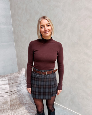 NOA TIMELESS KNIT - BROWN