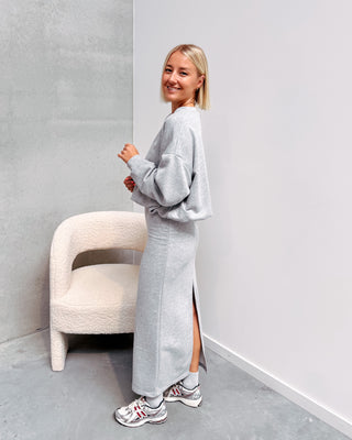 NIKKI COMFY SKIRT - GREY - By Lenz