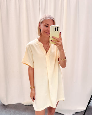 THE EFFORTLESS DRESS - YELLOW - By Lenz