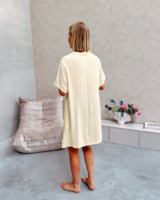 THE EFFORTLESS DRESS - YELLOW - By Lenz