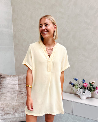 THE EFFORTLESS DRESS - YELLOW - By Lenz