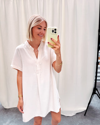 THE EFFORTLESS DRESS - BEIGE - By Lenz
