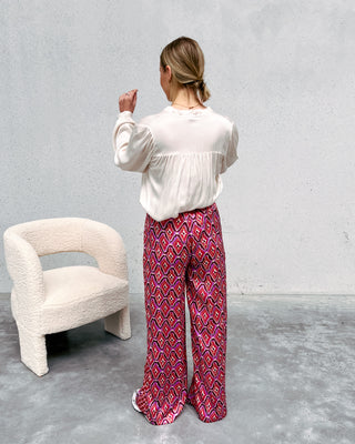 NELL PRINTED PANT - By Lenz